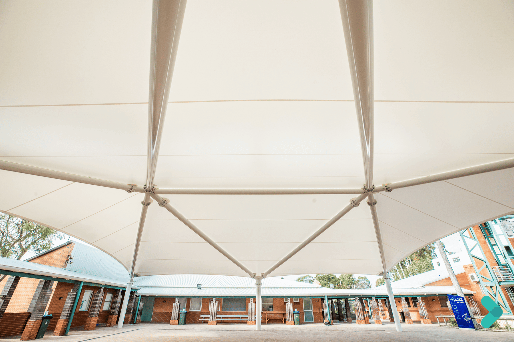 Commercial-Grade Tensile Shade Structures | Greenline