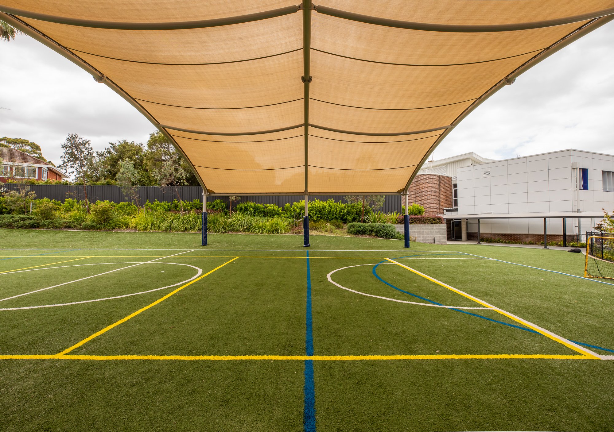 Photo of the cover at Marist Catholic College in Penshurst.
