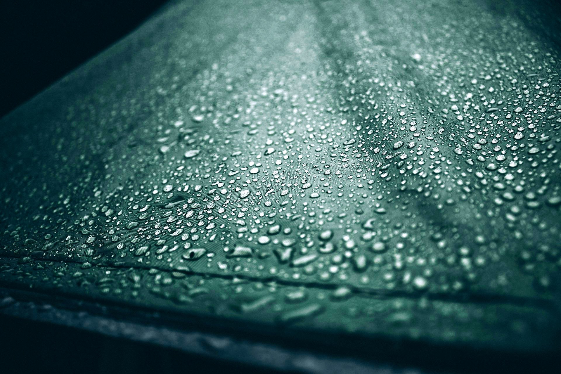 Waterproof shade fabric