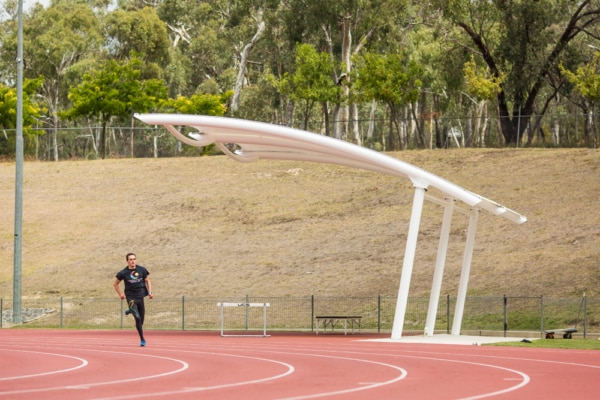 Australian Institute of Sport's Athlete running